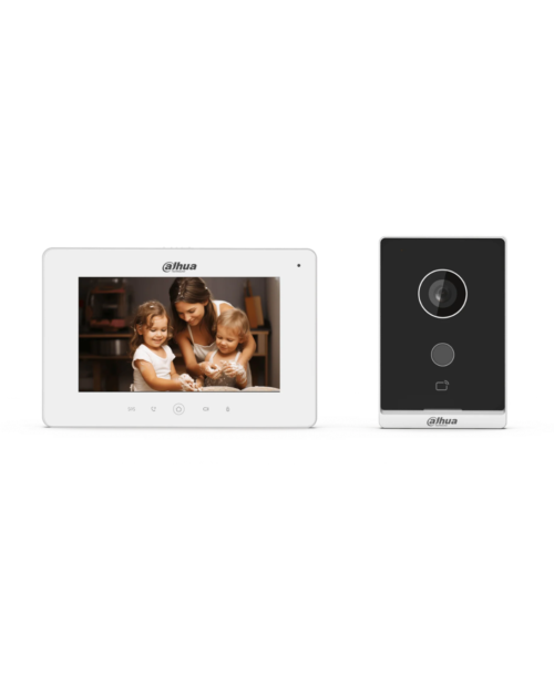 Dahua IP and WiFi Villa Intercom kit Door Station Black/Silver Mifare Card Reader