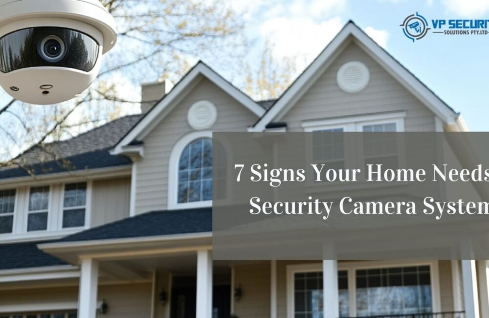 7 Signs Your Home Needs a Security Camera System