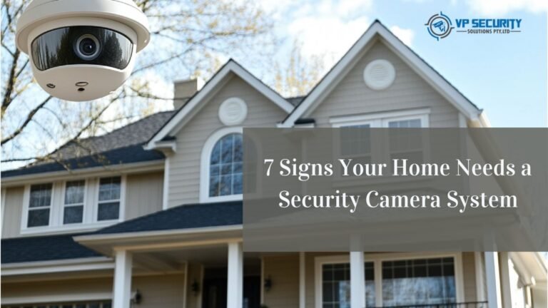 7 Signs Your Home Needs a Security Camera System