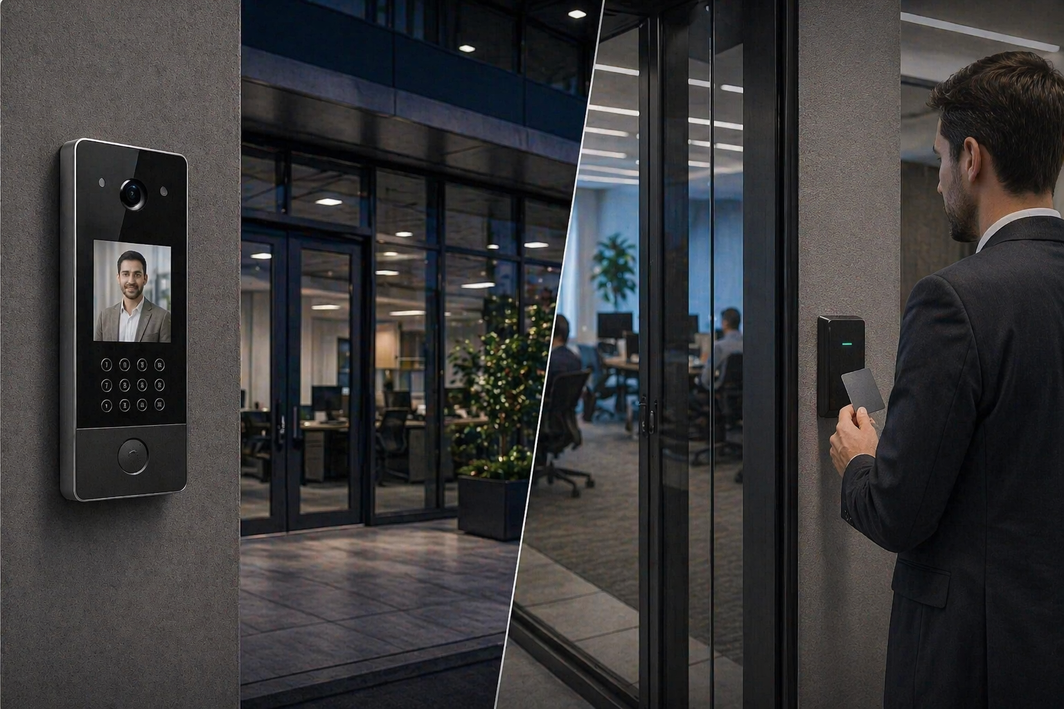 Business Video Intercom System with Access Control Integration