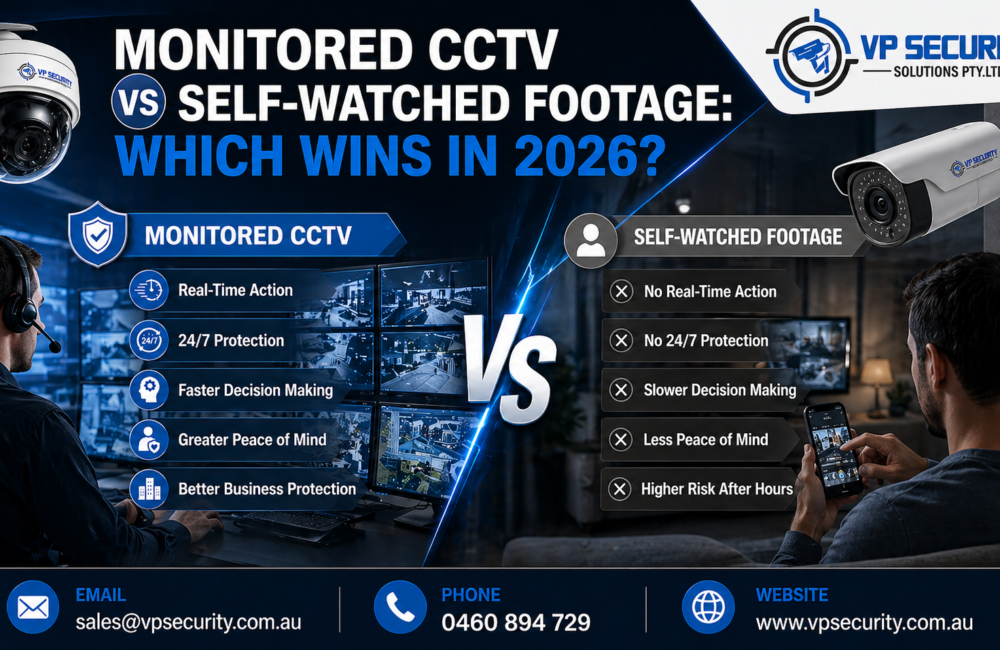 Monitored CCTV vs Self-Watched Footage: Which Wins in 2026?