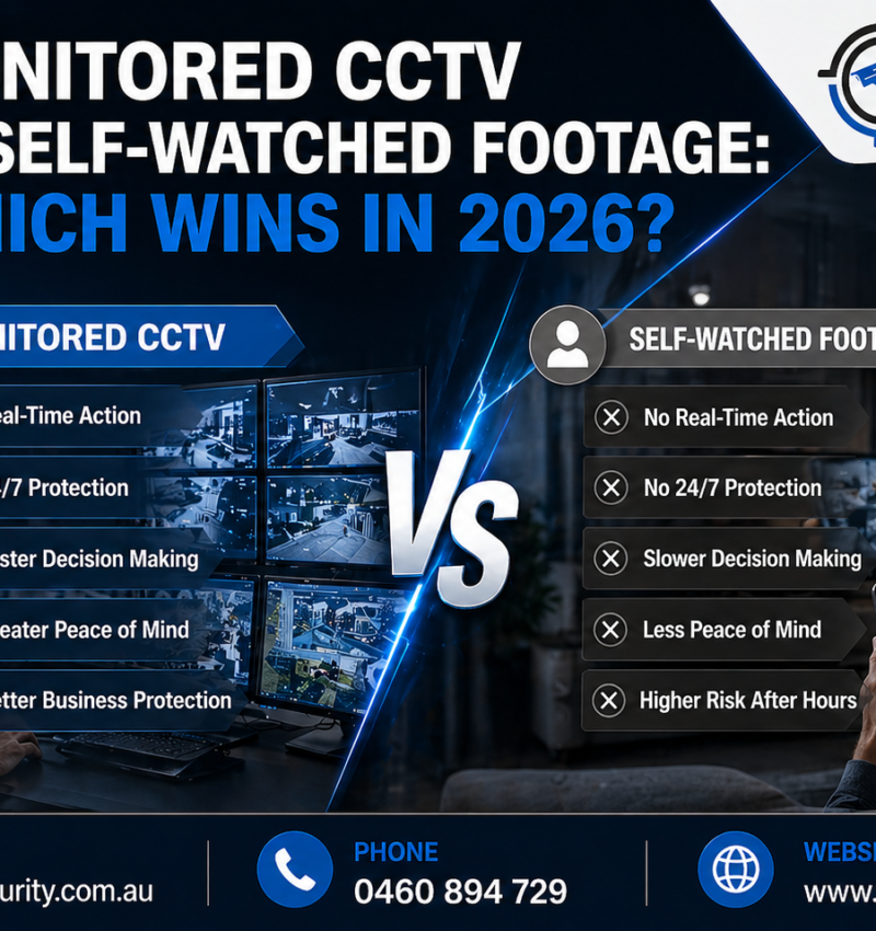 Monitored CCTV vs Self-Watched Footage: Which Wins in 2026?
