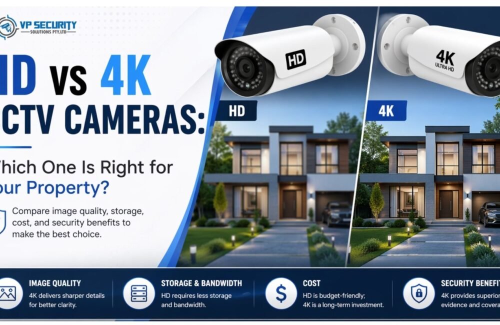 HD vs 4K CCTV Cameras: Which One Is Right for Your Property?
