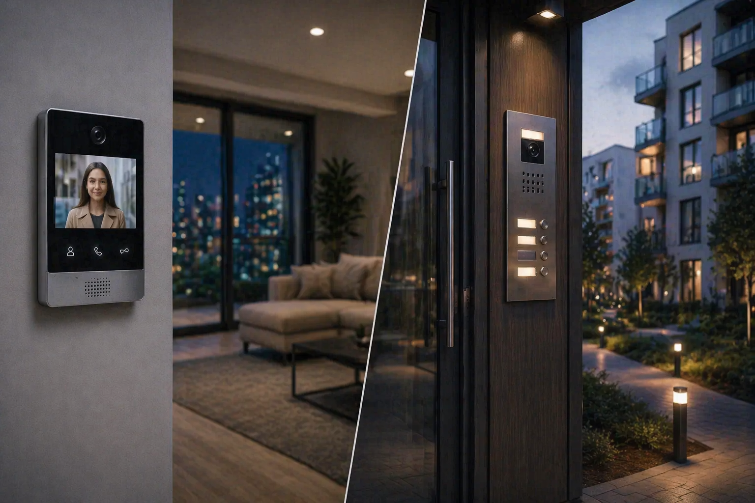 Video / Audio Intercom Systems for Apartments