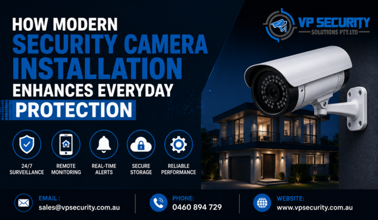 How Modern Security Camera Installation Enhances Everyday Protection