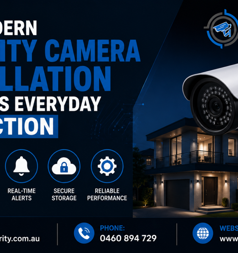 How Modern Security Camera Installation Enhances Everyday Protection