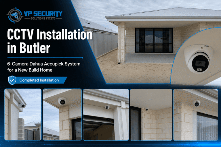 CCTV Installation in Butler: 6-Camera Dahua Accupick System for a New Build Home
