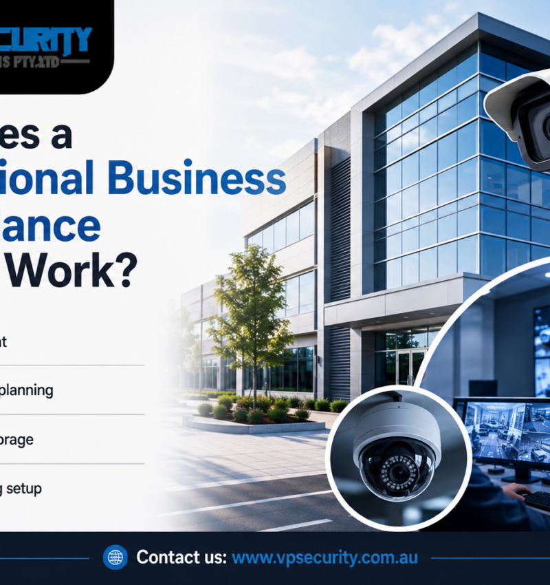 How Does a Professional Business Surveillance Project Work?