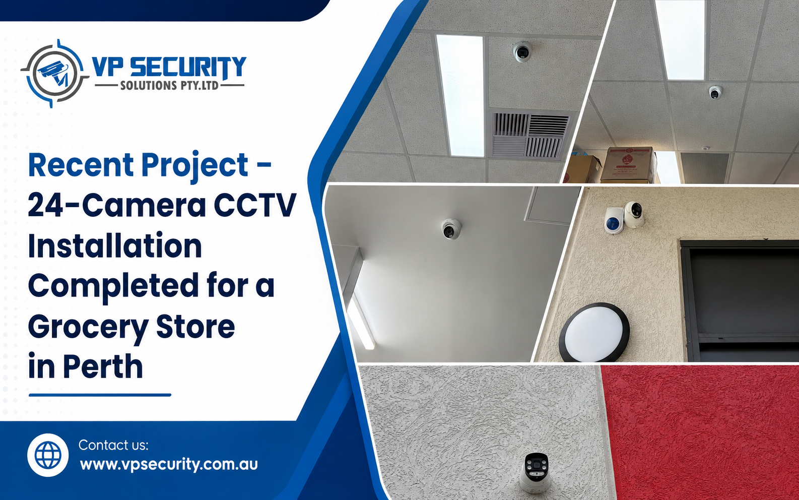 commercial CCTV installation in Perth