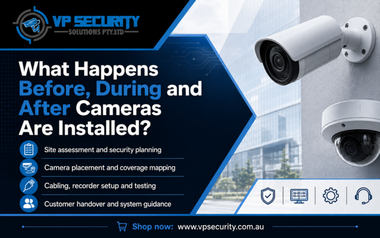 What Happens Before, During and After Cameras Are Installed?